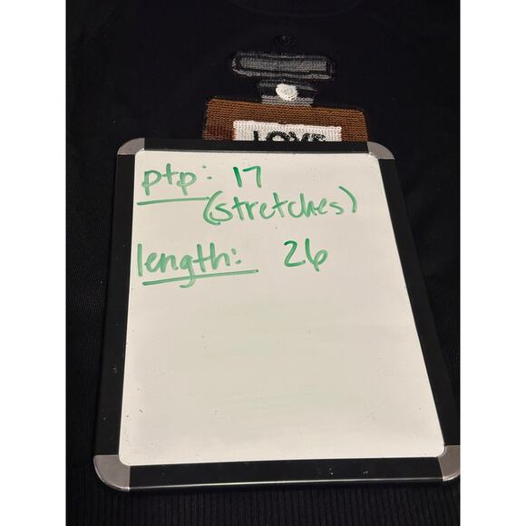 EUC Wildfox Black Love Potion No 9 Sequin Sweater w/Curated Earrings READ - Picture 9 of 10